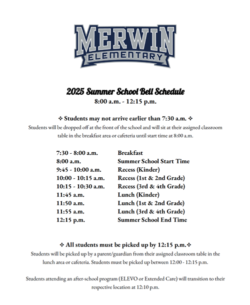summerbellschedule25