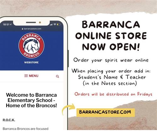 Barranca Online STore